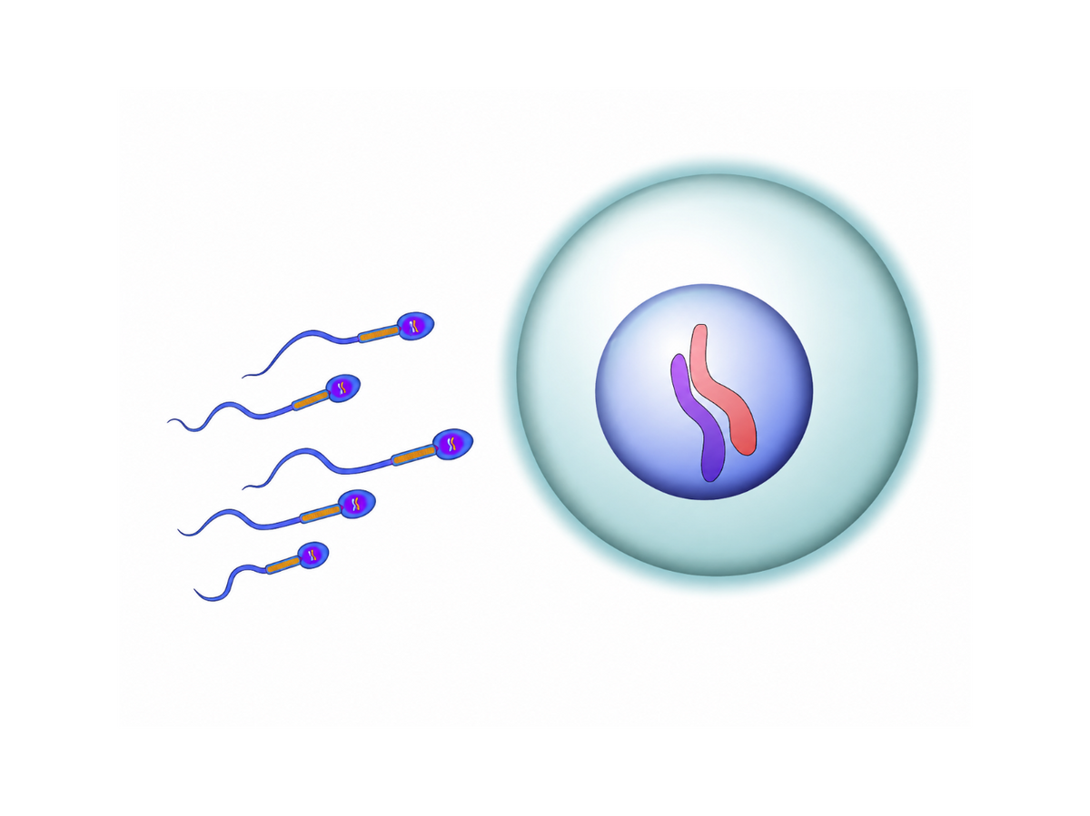 Infographic about oligospermia, highlighting low sperm count, causes, symptoms, and wellness support.