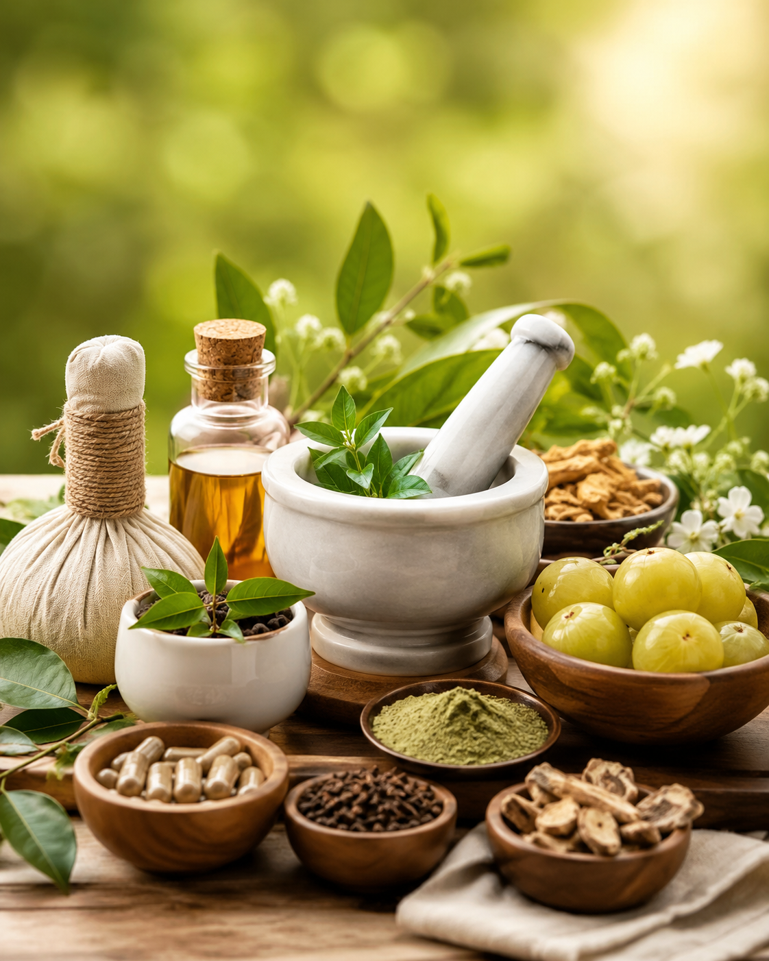 Quality Ayurvedic products made with natural ingredients, purity, safety, and trusted standards.